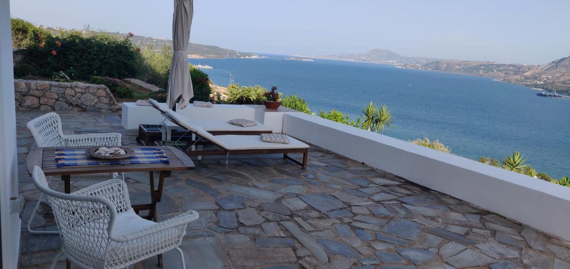 Panoramic Seaview Holiday House Suda Exterior foto