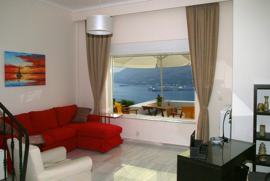 Panoramic Seaview Holiday House Suda Exterior foto